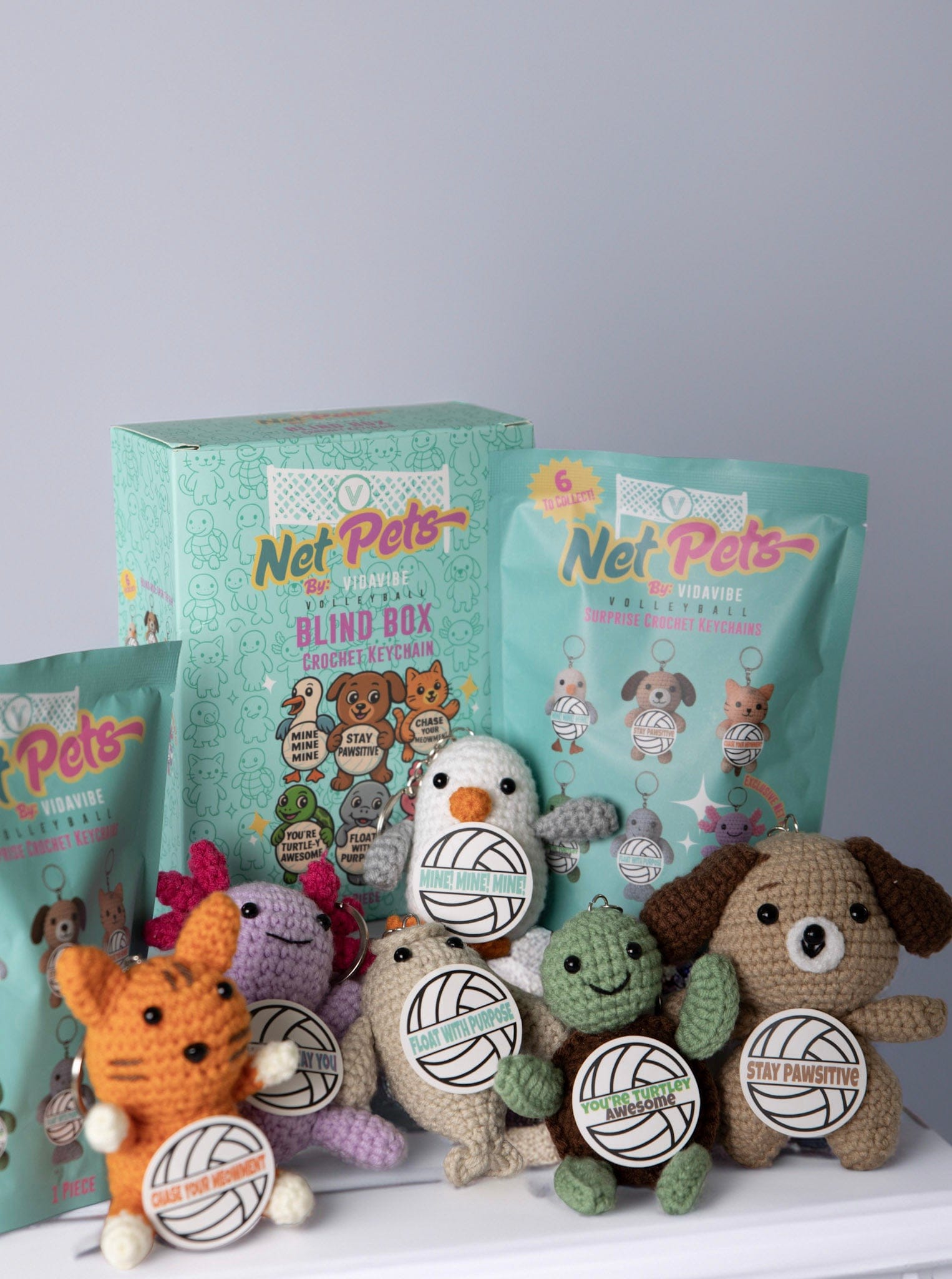 NetPets™ Keychain Blind Bags - 6 To Collect!