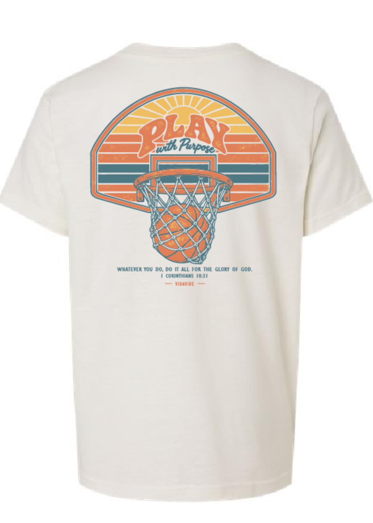 Play with Purpose Basketball Tee