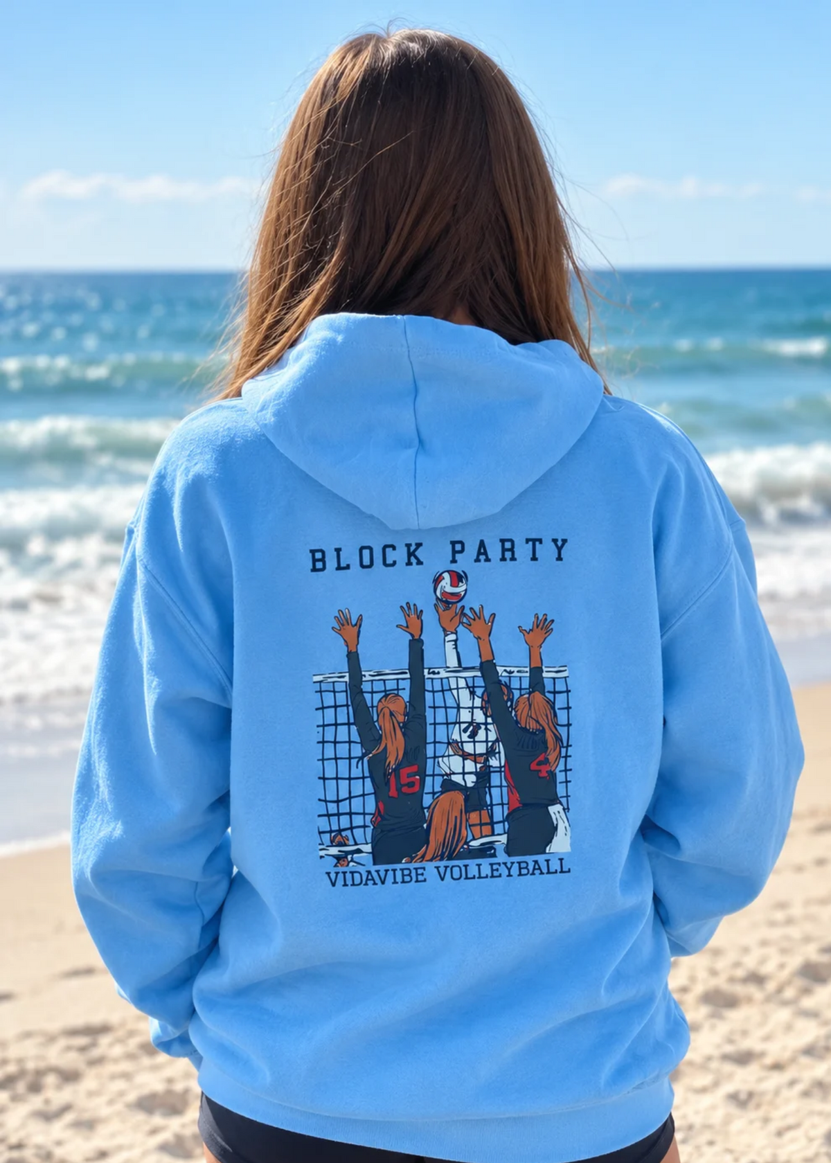 Block Party Volleyball Sweatshirt