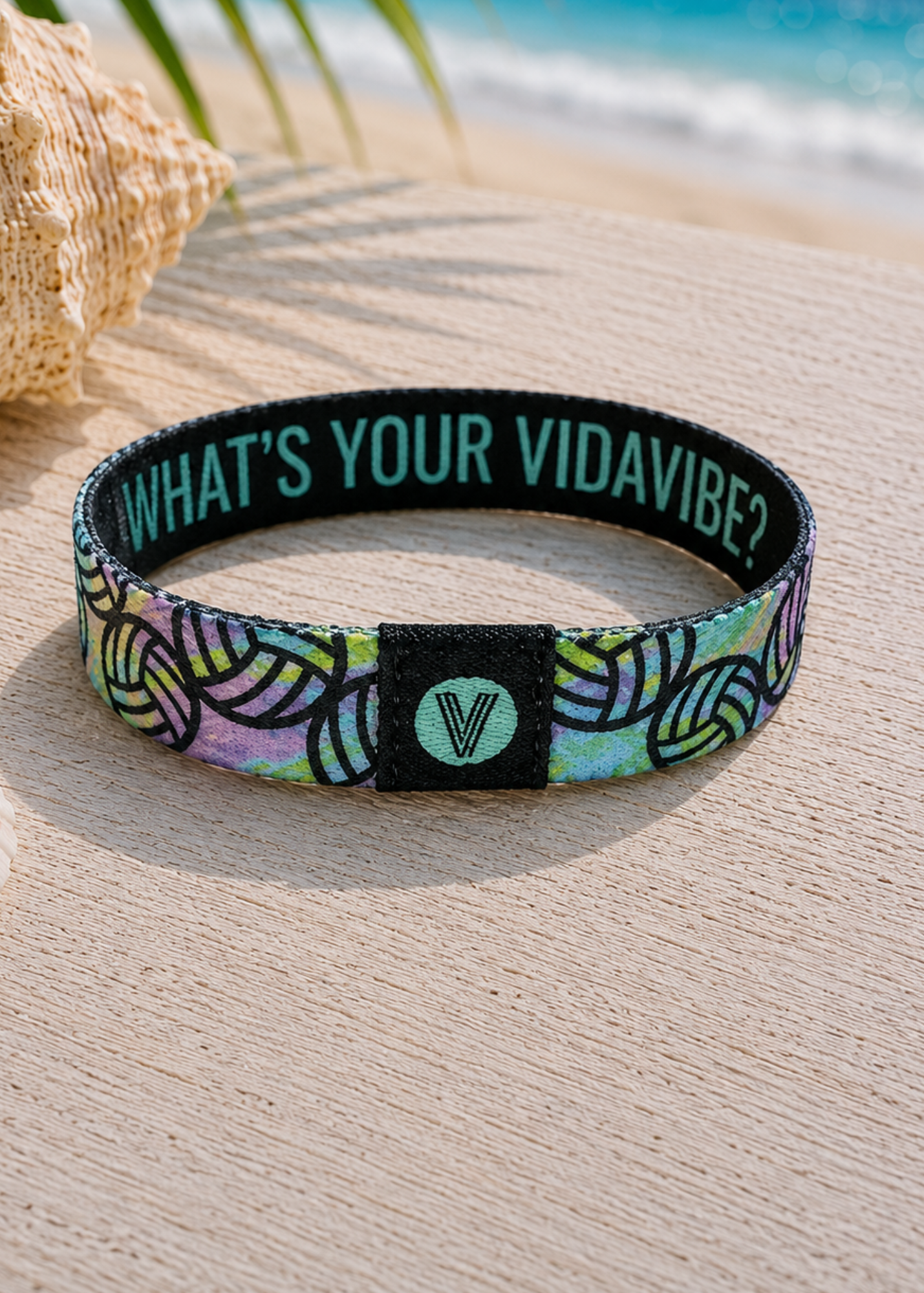 Colorful Volleyball Bracelet What's Your VidaVibe?