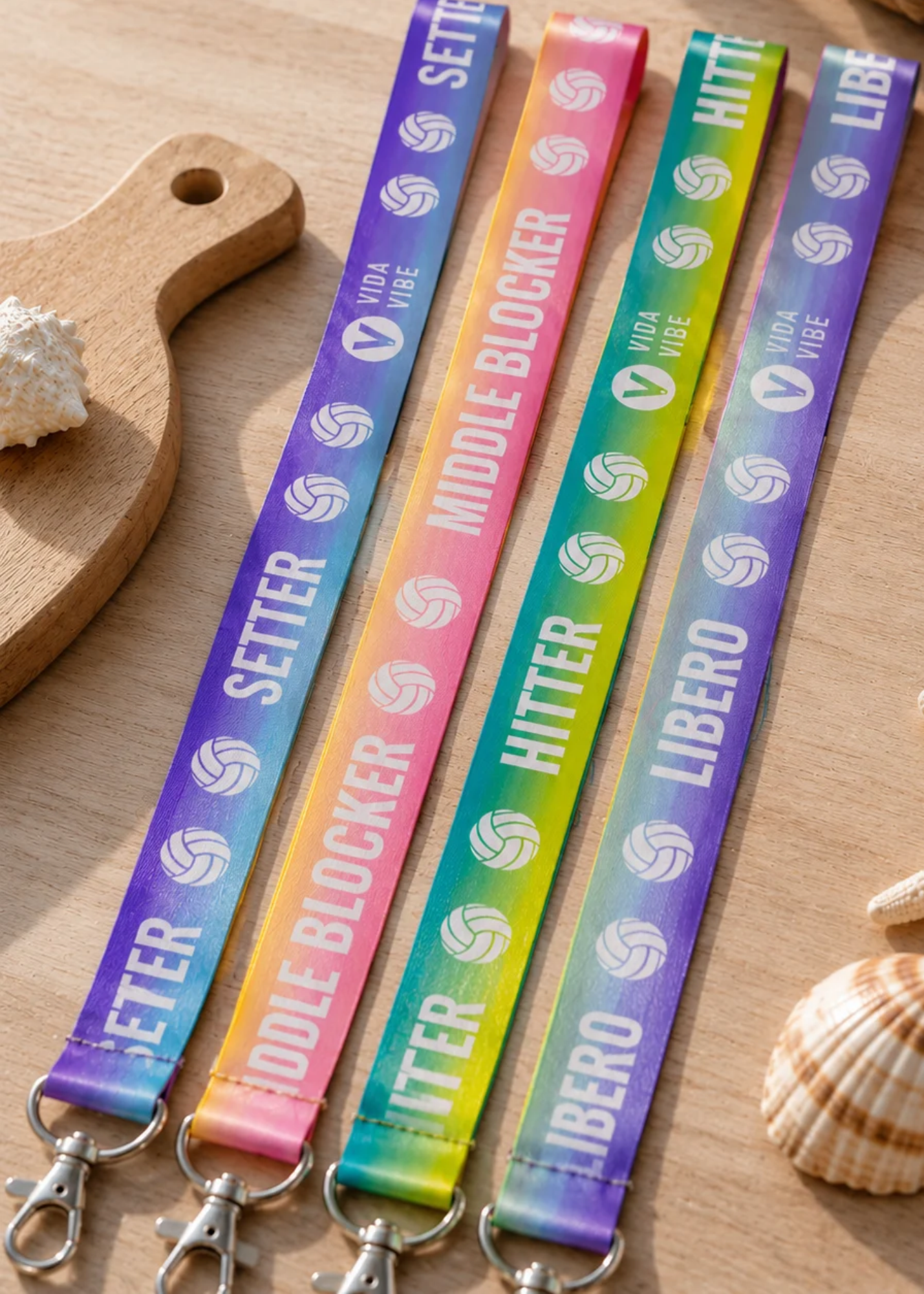 Volleyball Position Lanyards