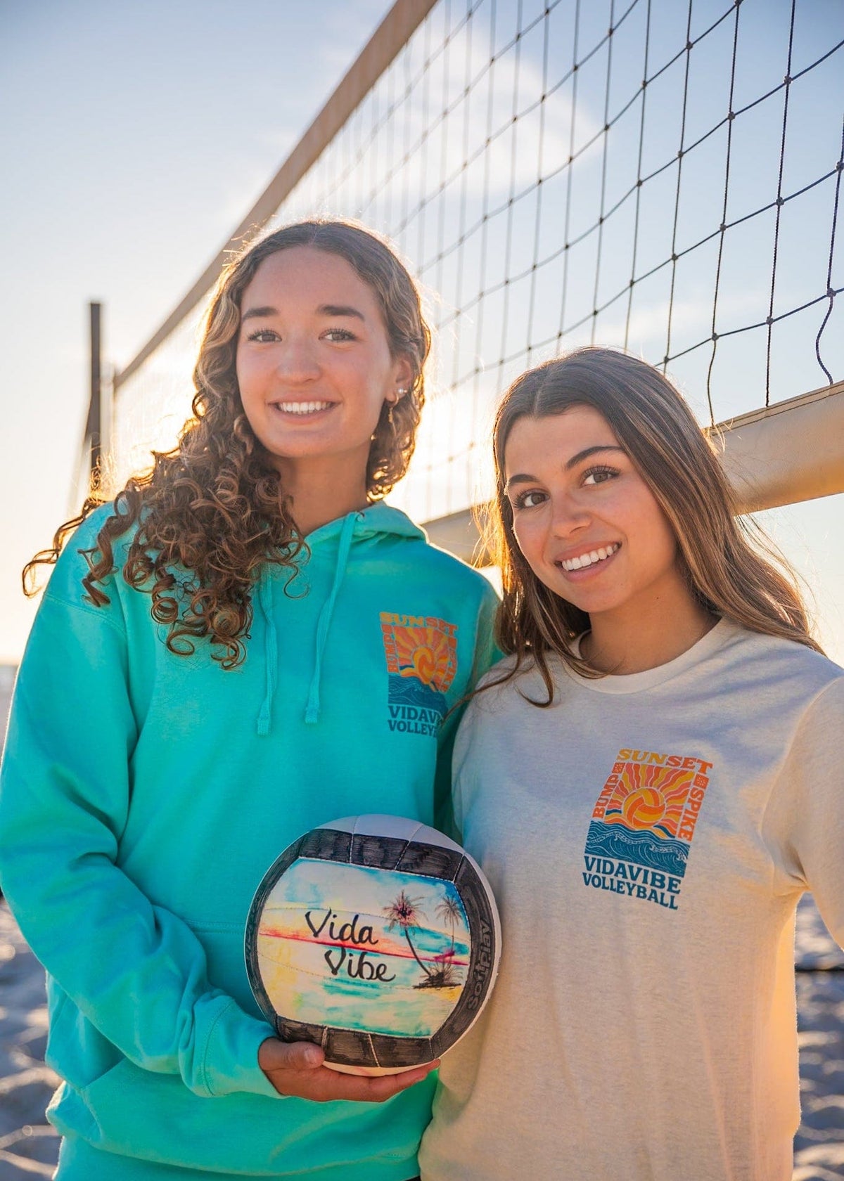 Sunset Volleyball Sweatshirt