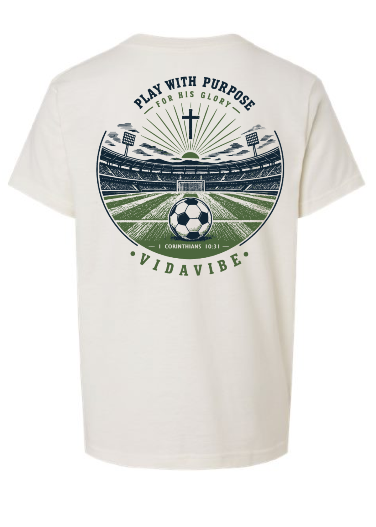 Play with Purpose Soccer Tee