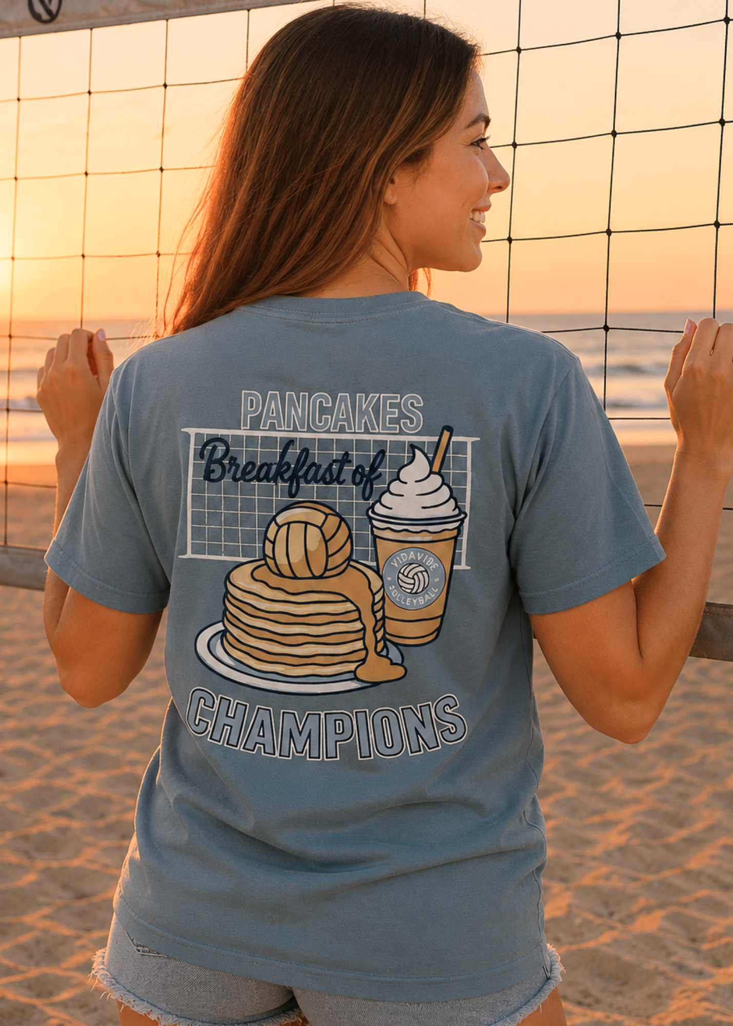 Pancakes - Breakfast of Champions Tee