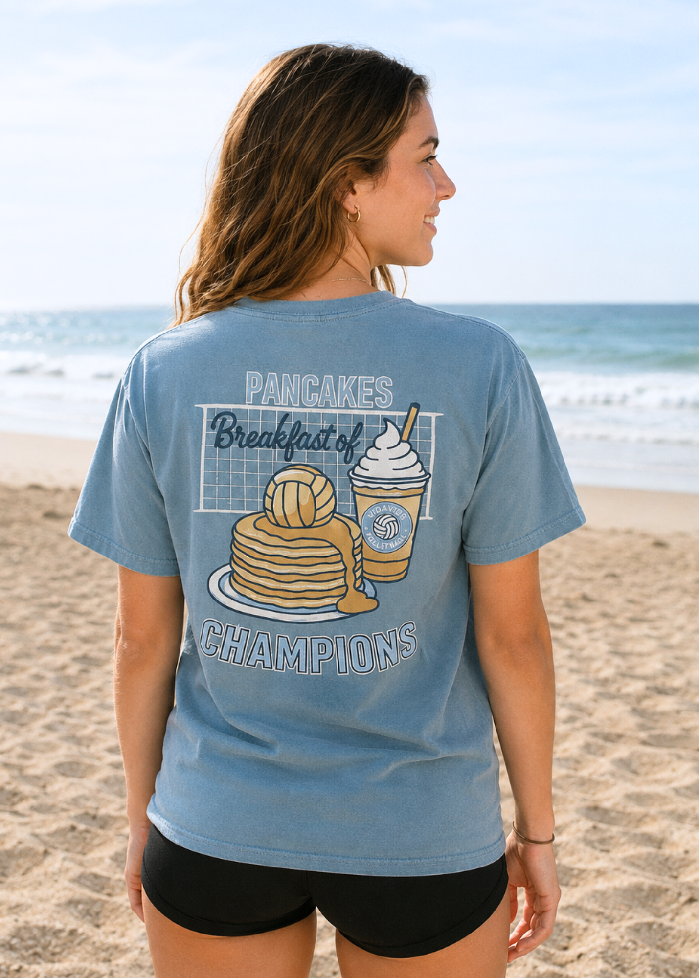 Pancakes - Breakfast of Champions Tee
