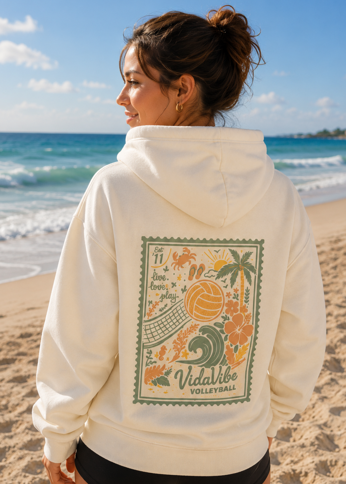 Seaside Stamp Sweatshirt