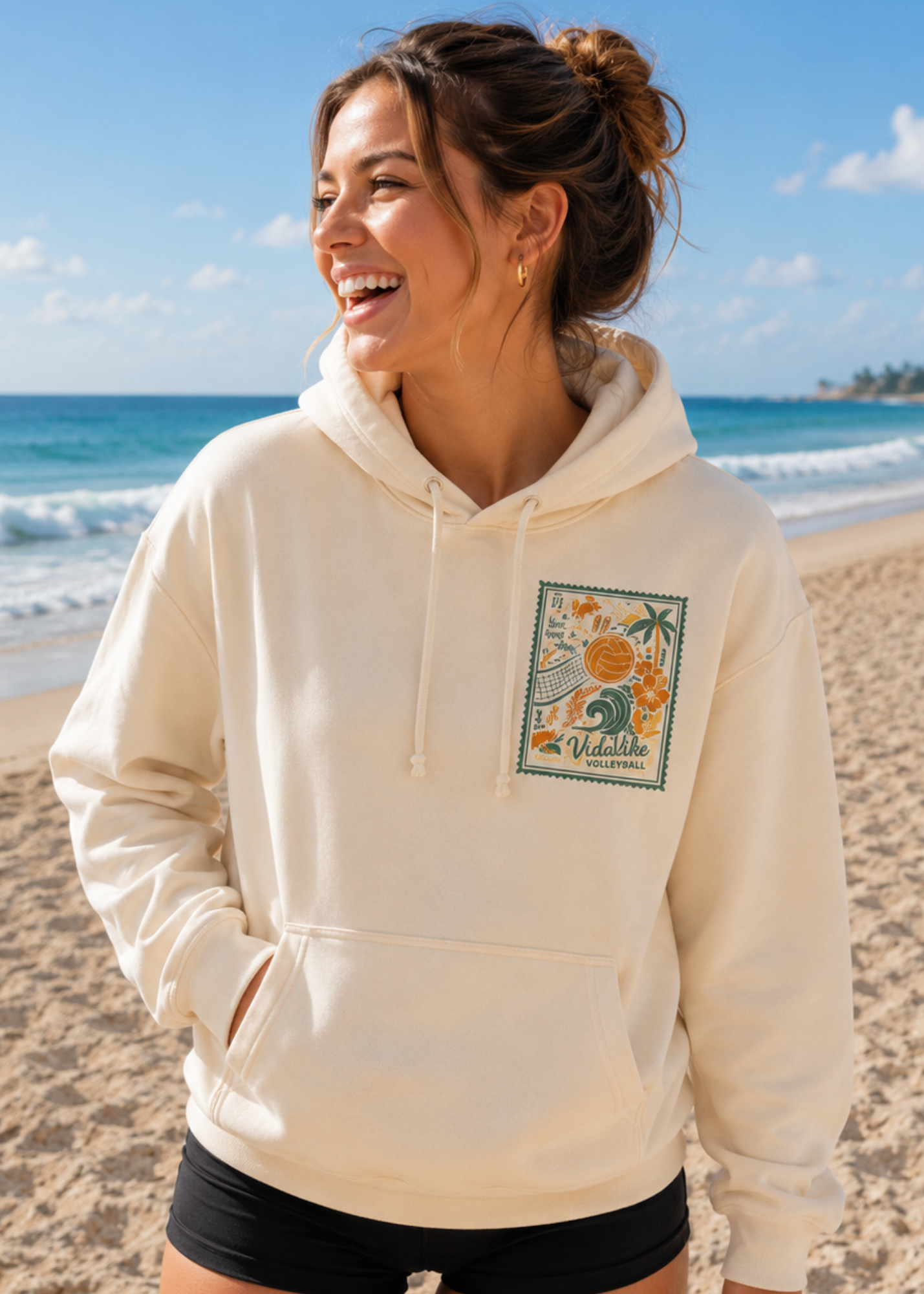 Seaside Stamp Sweatshirt