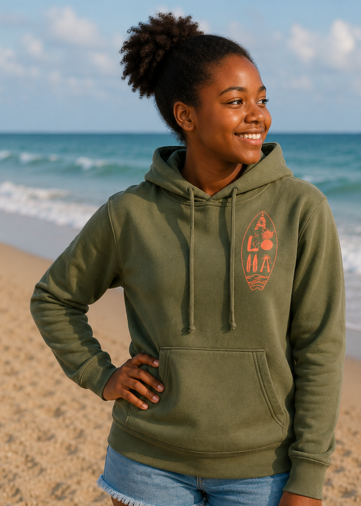 Aloha Volleyball Sweatshirt