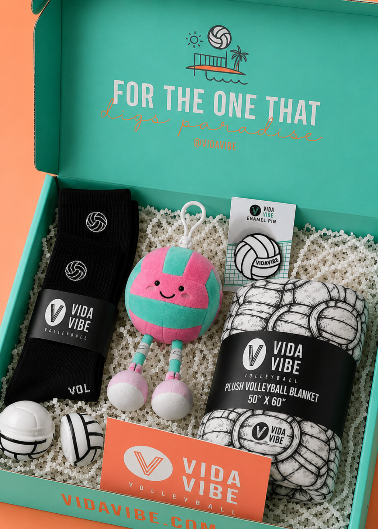 Cozy Volleyball Gift Bundle