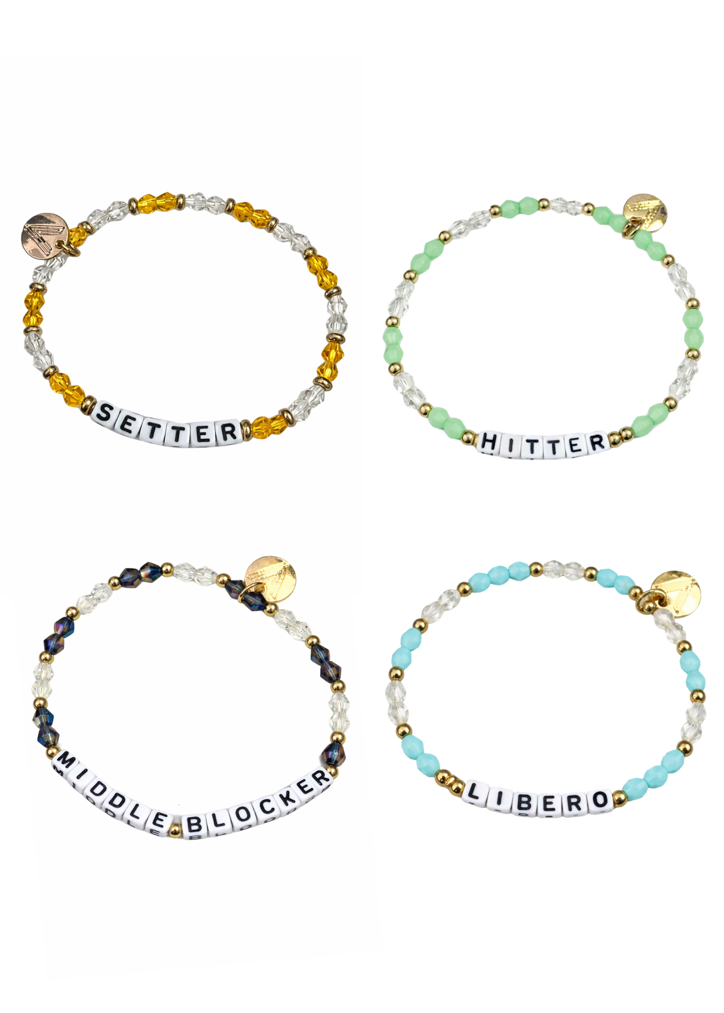 Pick your position! – Volleyball beaded bracelets for every player