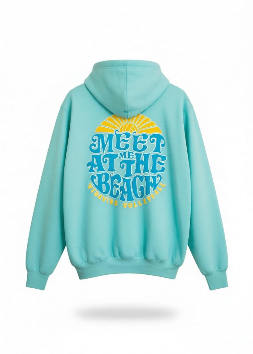 Meet Me at the Beach Sweatshirt Blue