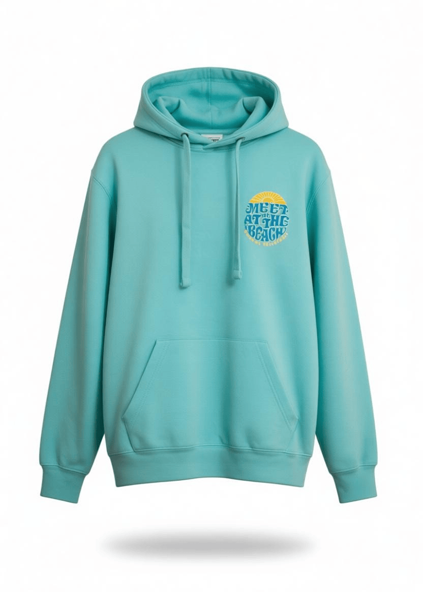 Meet Me at the Beach Sweatshirt Blue
