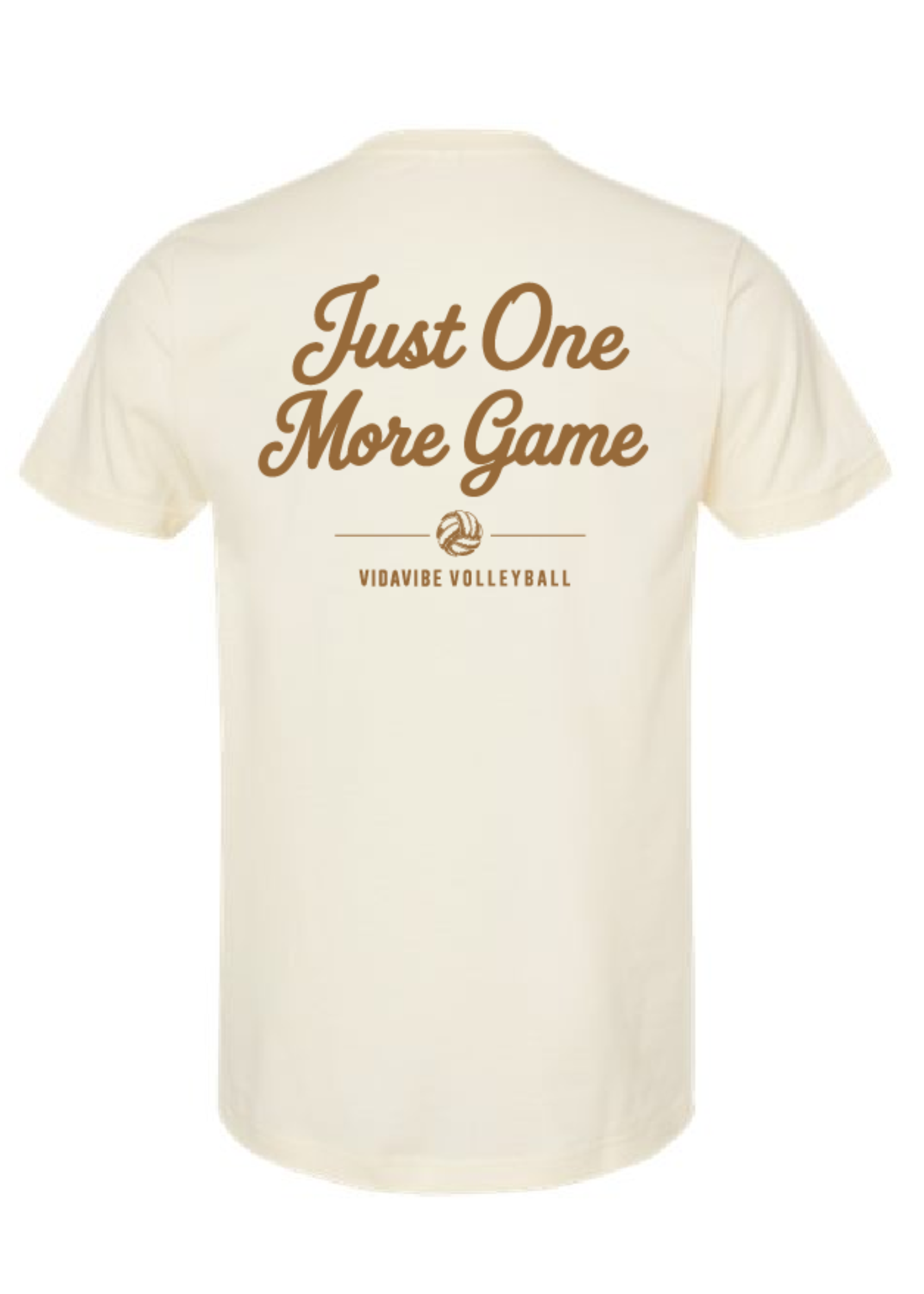 Just One More Game Volleyball Tee