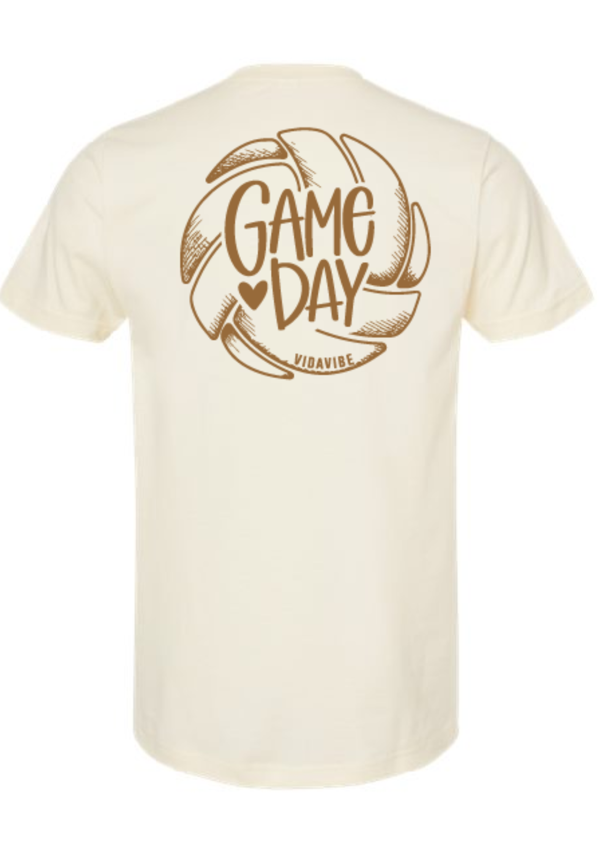 Game Day Volleyball Tee Puff Print