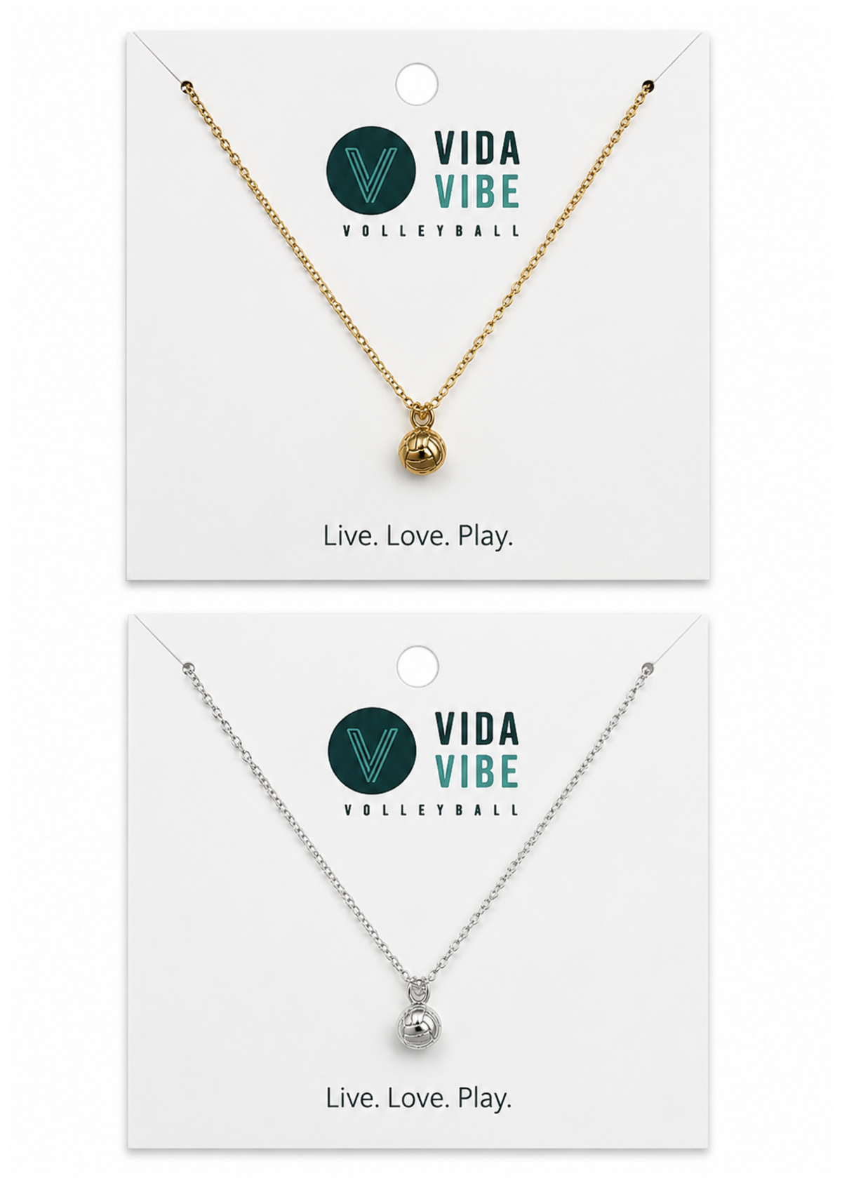 Pick Your Color Volleyball Necklace