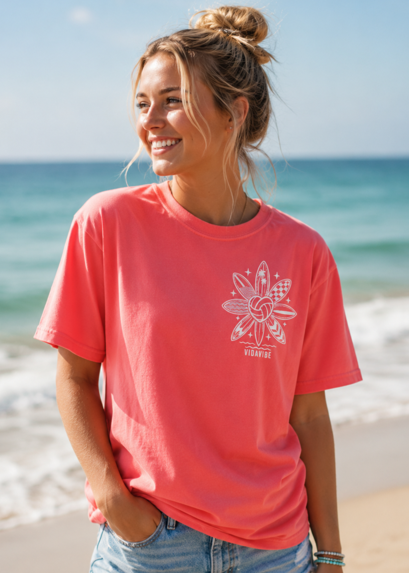 Do All Things in Love Volleyball Tee