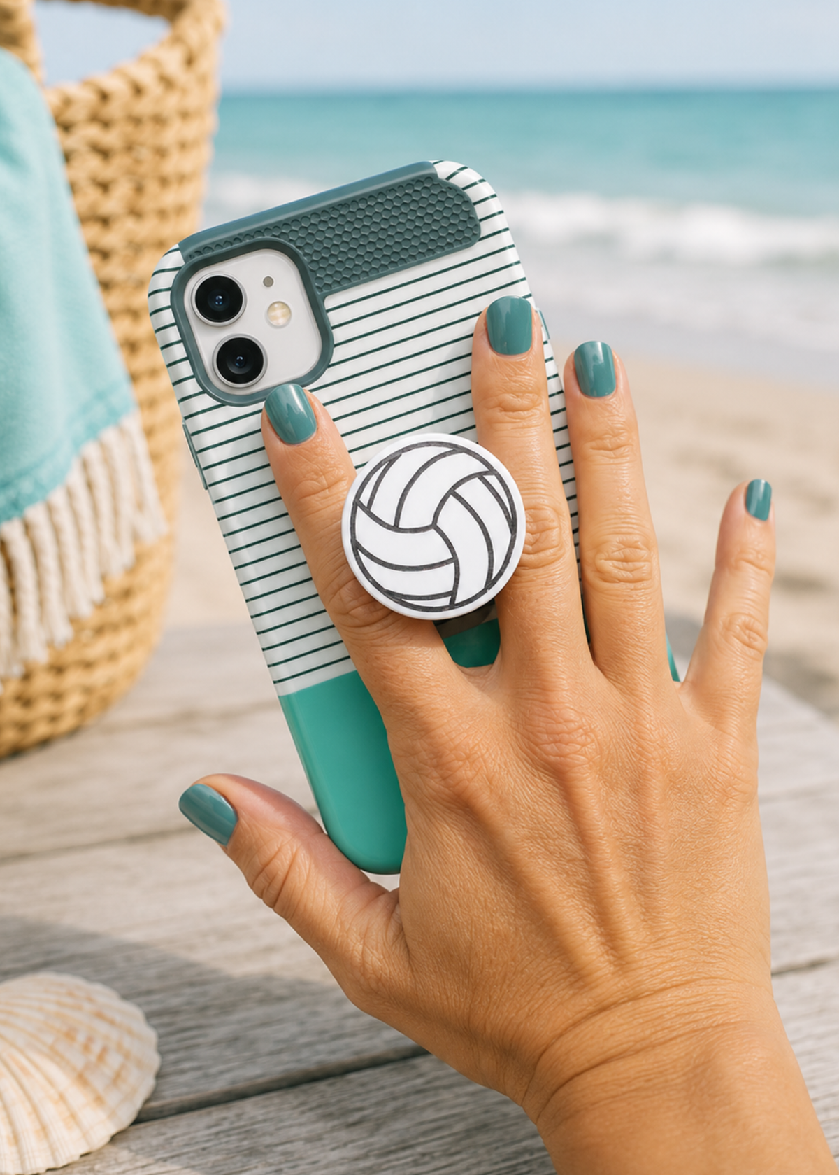 Volleyball Phone Grip