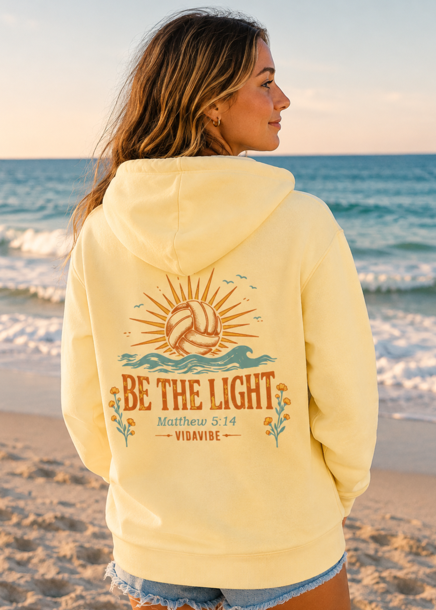 Be The Light Volleyball Sweatshirt