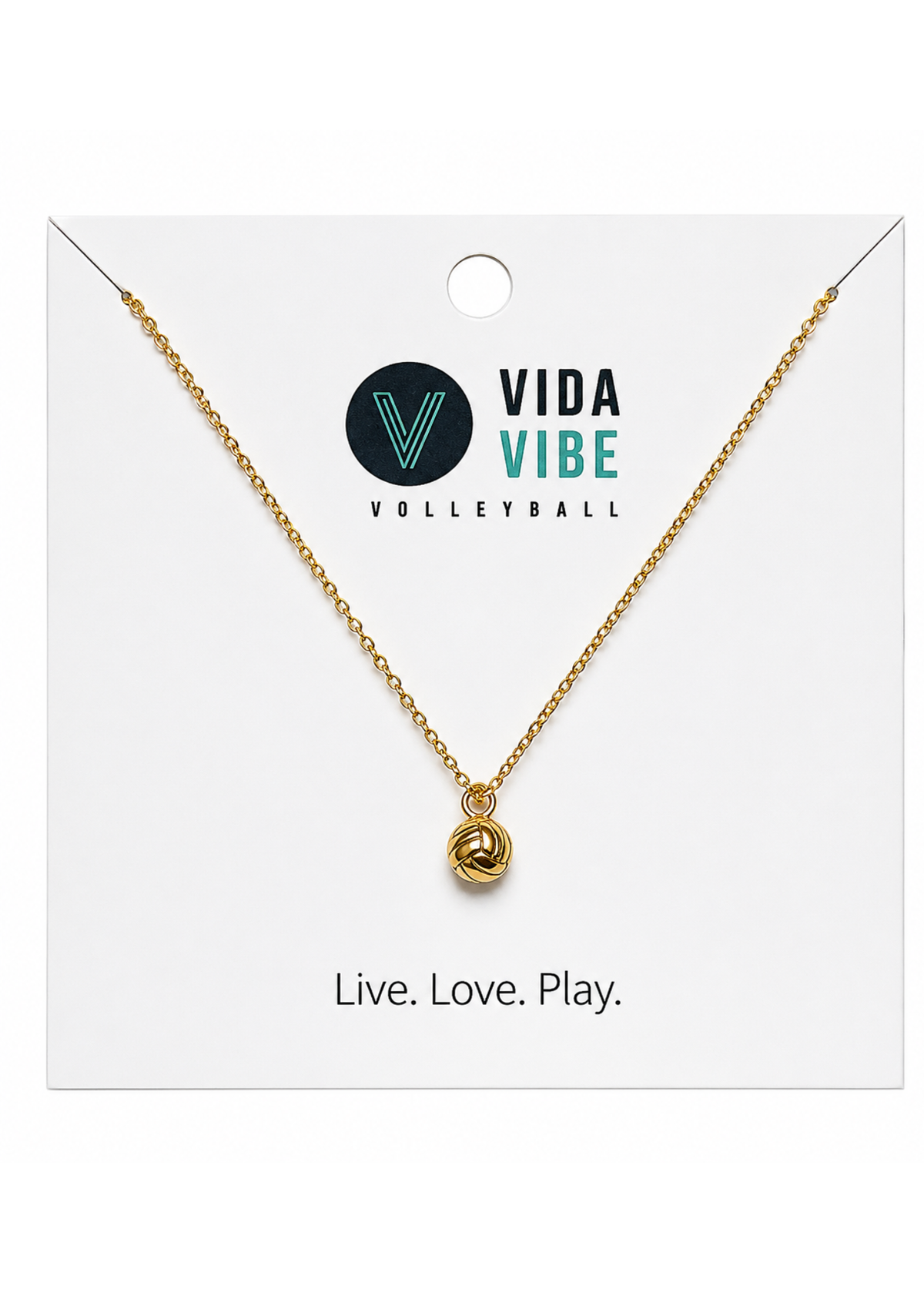 Pick Your Color Volleyball Necklace