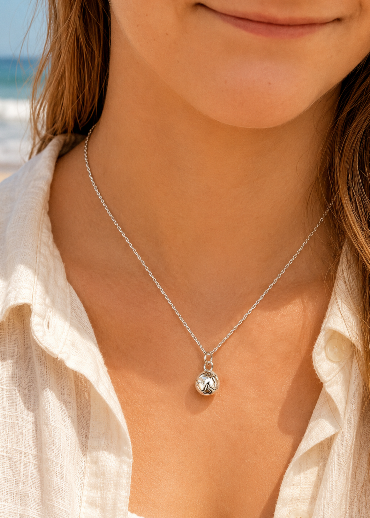 Pick Your Color Volleyball Necklace