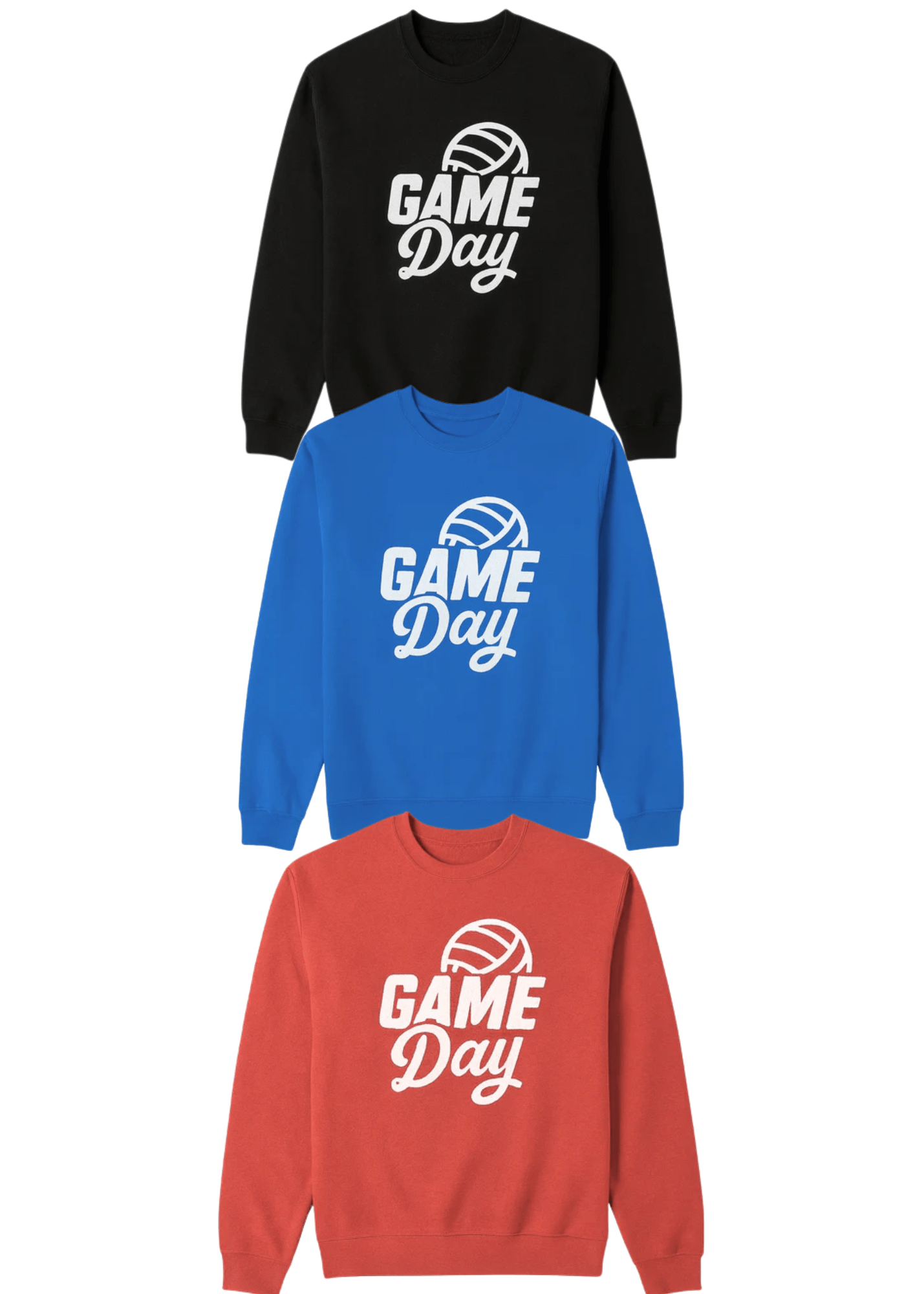 Volleyball Game Day Crewneck PICK YOUR COLOR!