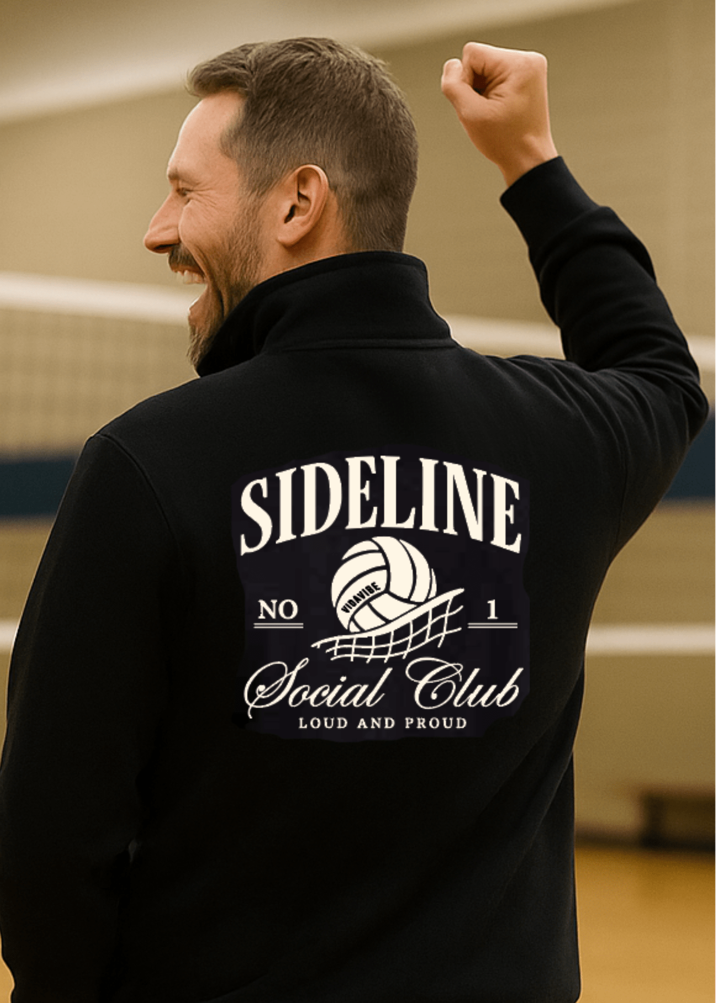Sideline Social Club Quarter-Zip