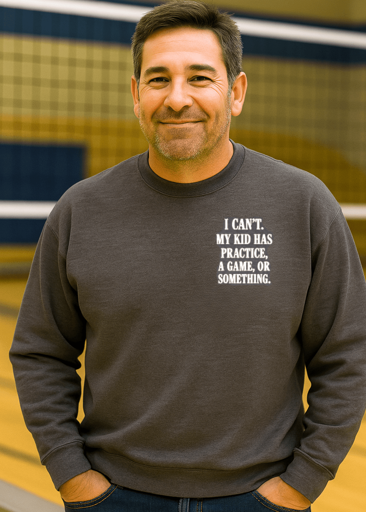 I Can't My Kid Has Practice Crewneck