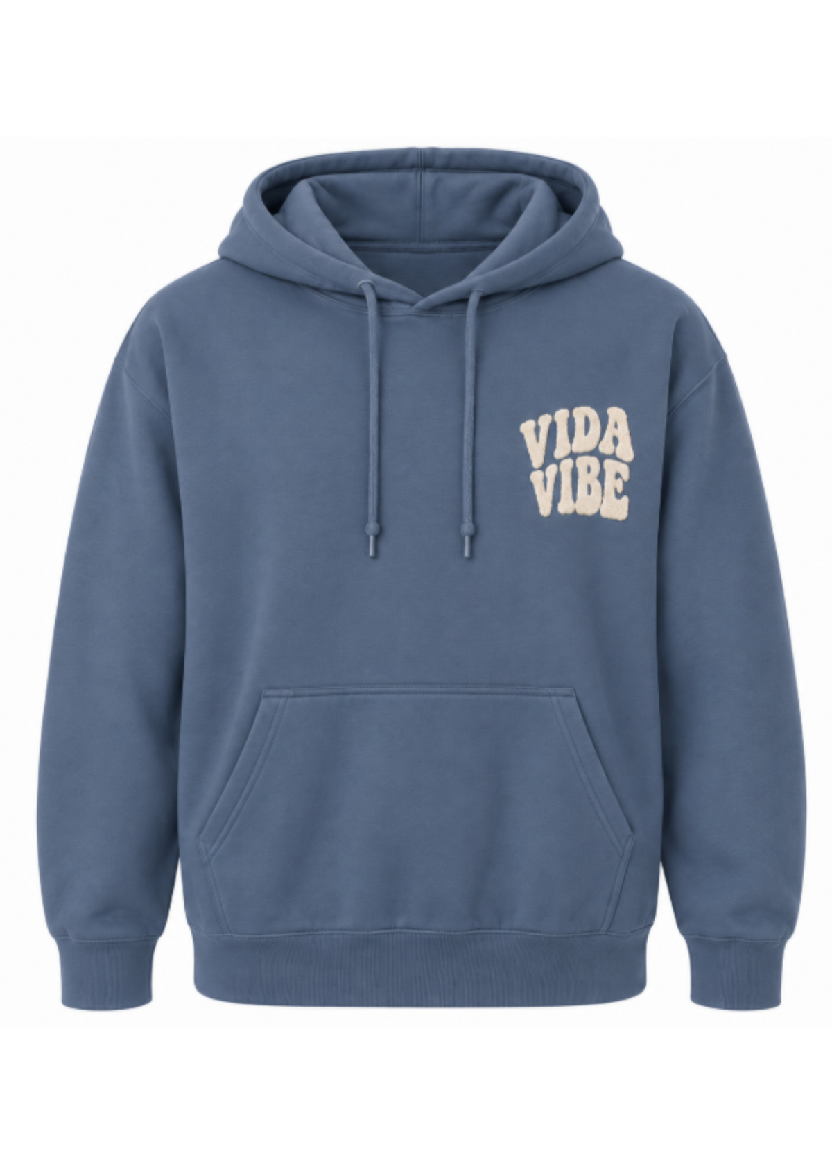 Dusty Blue Volleyball Chenille Sweatshirt