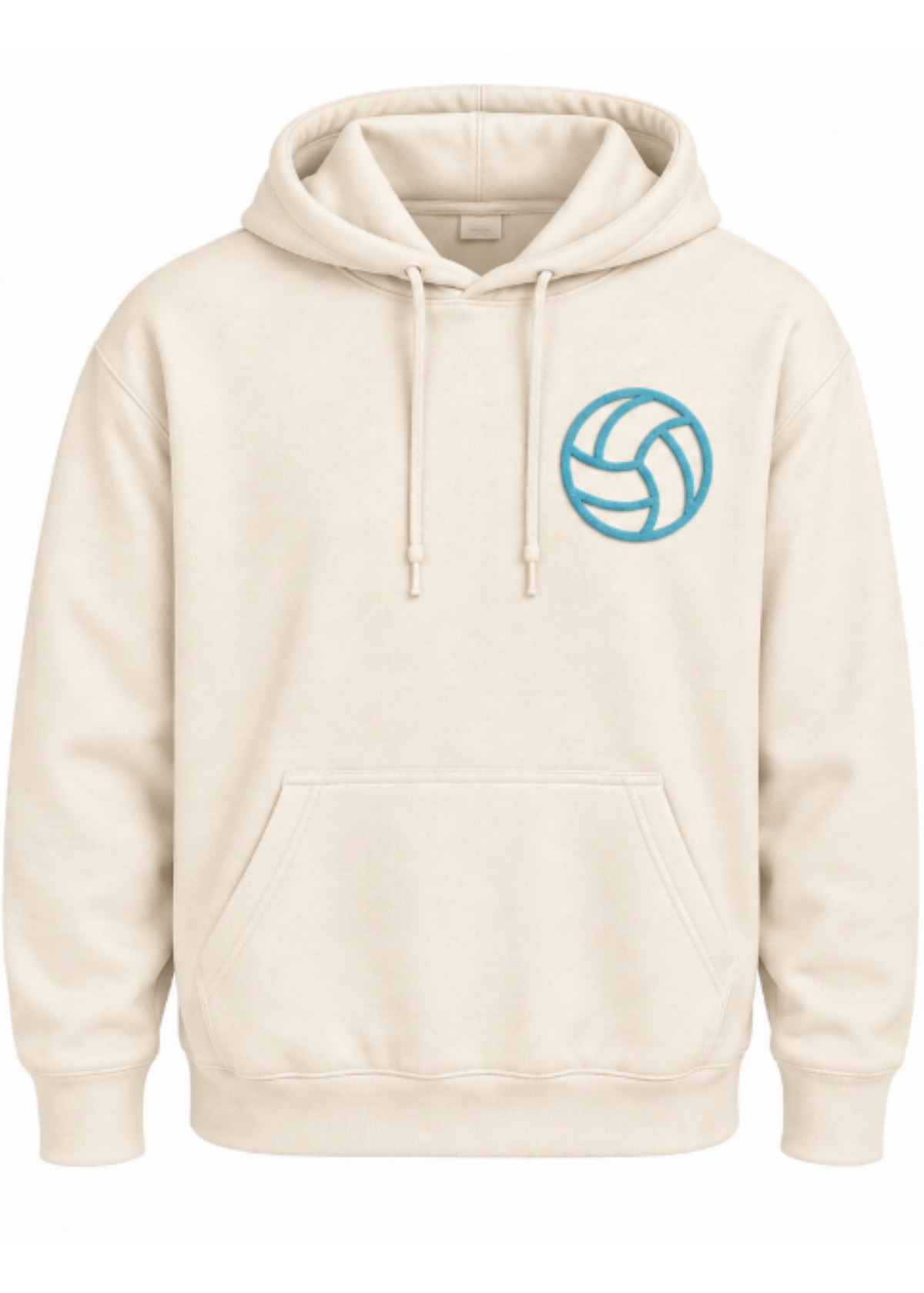 Volleyball Vibes Chenille Sweatshirt - Tan
