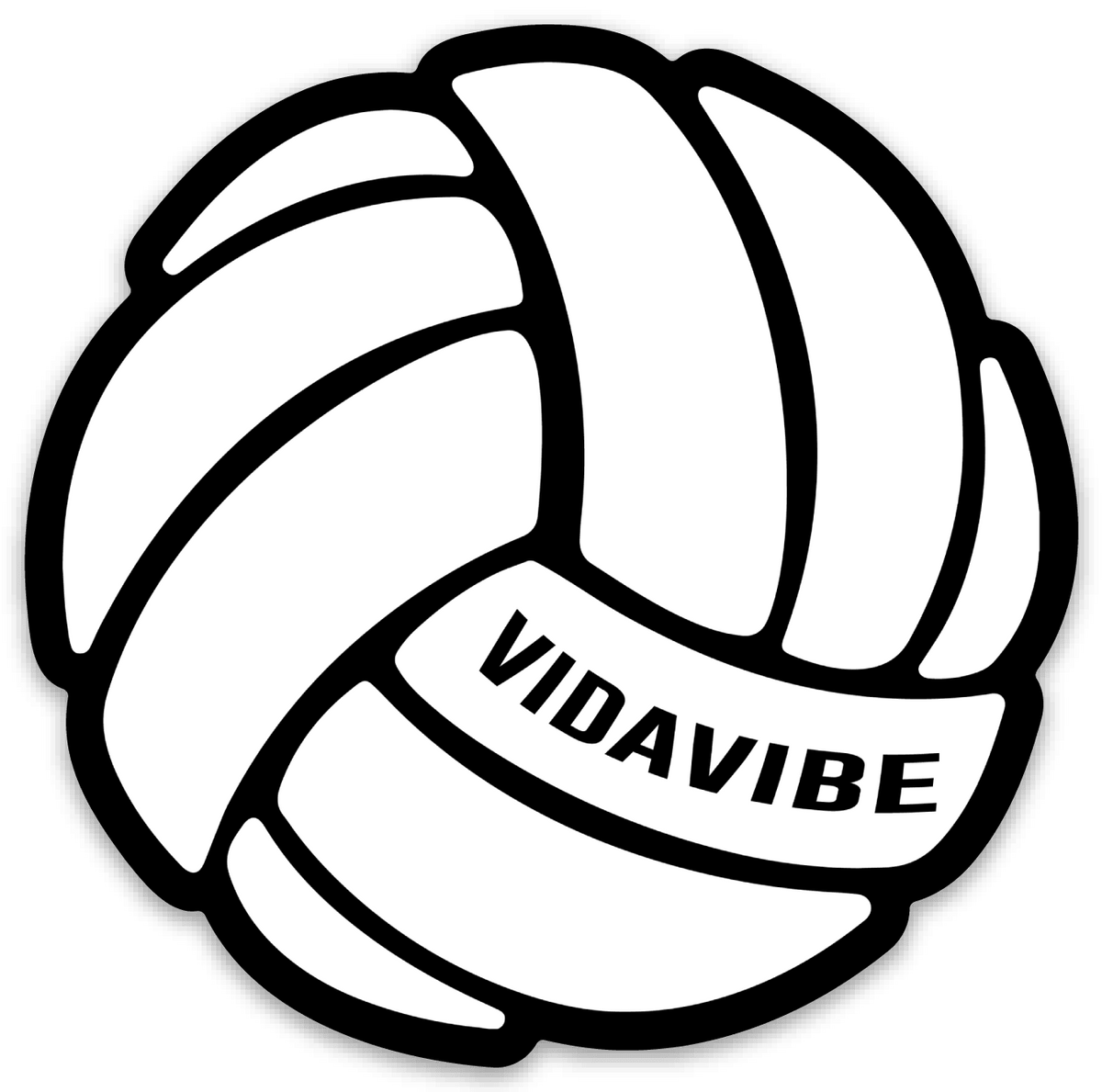 VidaVibe Volleyball Sticker Volleyball Gifts and Apparel