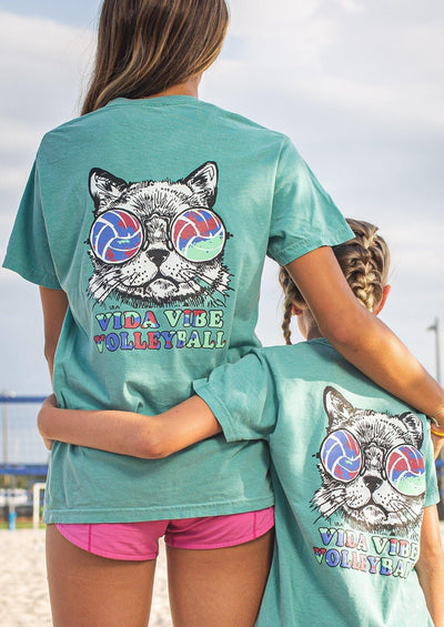 Volleyball Cat Tee