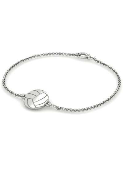 Silver Volleyball Chain Bracelet - VidaVibe