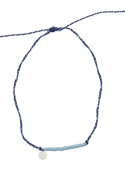 Blue/Purple Volleyball Necklace - VidaVibe