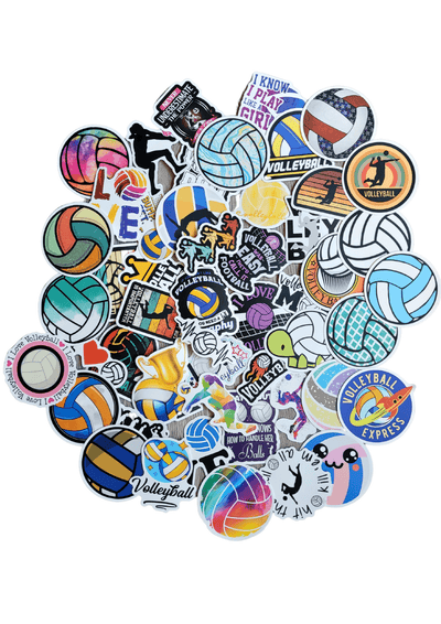 volleyball sticker pack