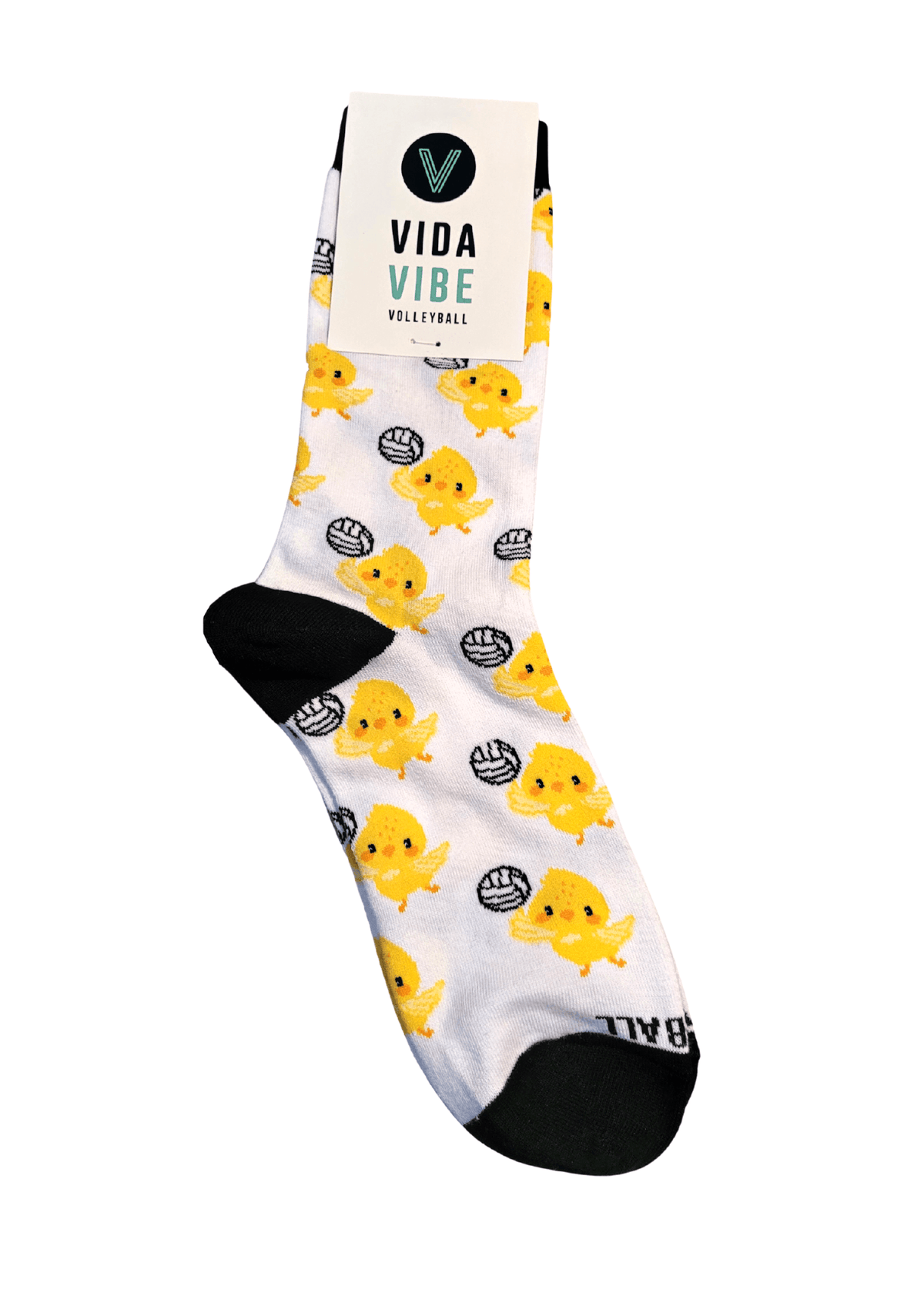 Volleyball Chick Crew Sock