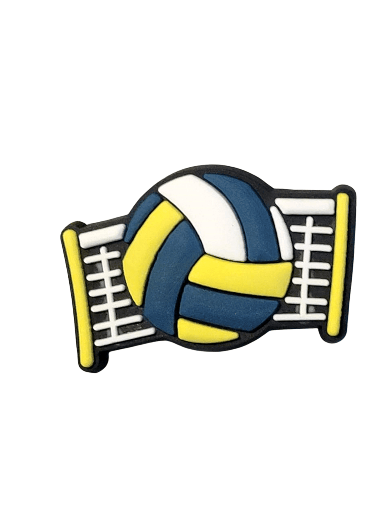 Volleyball charm top for crocs