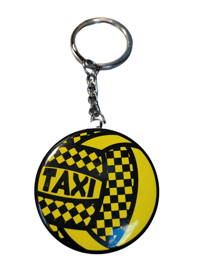 Taxi Volleyball Mom Keychain - VidaVibe