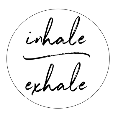 Inhale Exhale Sticker - Pura Vida Volleyball