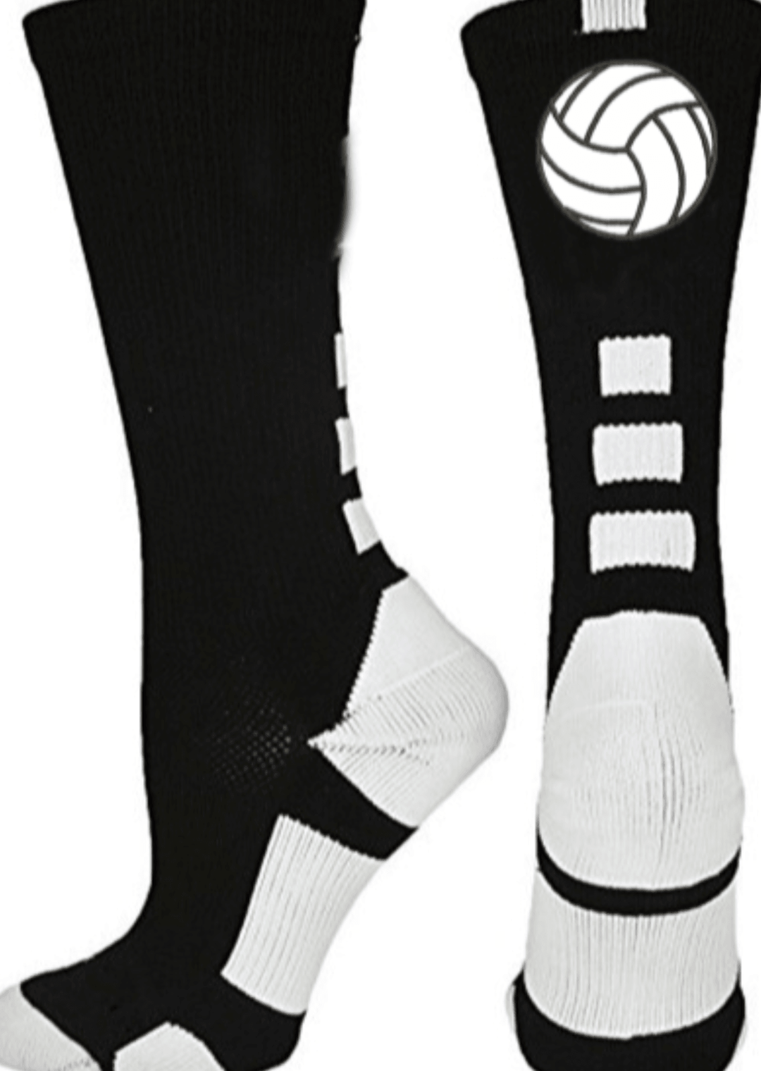 black nike volleyball socks